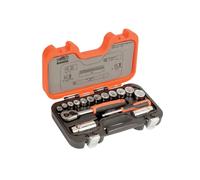 Bahco S330 Socket Set 34 Piece 1/4 and 3/8 Square Drive