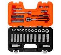 S330L Socket Set of 53 Metric 3/8in Deep Drive + 1/4in Accessories