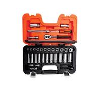 Bahco S330L 3/8in Deep Drive Socket Set 53 Piece Heavy Duty Professional Tool
