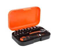 Bahco S34MC8H 1/4in Drive Socket & Bit Set, 34 Piece
