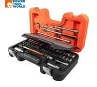 Bahco S380 3/8" Drive Ratchet and Socket Set 38 Pcs