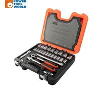 Bahco S400 1/2" Drive Socket Set 40 Pcs