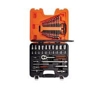 Bahco S410 Socket & Spanner Set of 41 Metric 1/4in & 1/2in Drive