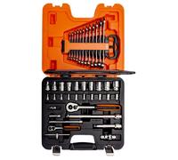 Bahco S410 Socket & Spanner Set of 41 Metric 1/4in & 1/2in Drive