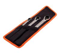 Bahco S4RM/3T 3 Piece Reversible Ratchet Ring Spanner Set