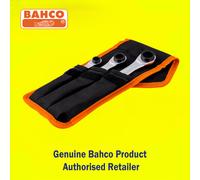 Bahco S4RM/3T 4-in-1 Ratcheting Ring Wrench Set - 3 Pcs/Pouch