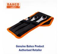 Bahco S4RM/3T 4-in-1 Ratcheting Ring Wrench Set - 3 Pcs/Pouch