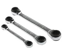 Bahco S4RM / 3T chrome vanadium steel socket wrench set, size 8mm-19mm