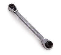 Bahco S4RM Twin Ended Reversible Ring Bi-Hex Ratchet Spanners, All Sizes & Sets