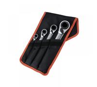 S4RM Series Reversible Ratchet Spanner Set, 4 Piece