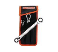 Bahco S4RM Series Reversible Ratchet Spanner Set, 3 Piece