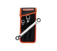 Bahco S4RM Series Reversible Ratchet Spanner Set, 3 Piece BAHS4RM3T