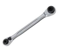 Bahco S4RM-4-7 4-5 Plus 6-7 mm Quadruple Ratchet Wrench Set, Silver