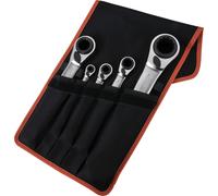 Bahco S4RM Series Reversible Ratchet Spanners Set | 5 Piece | Reversible Rat