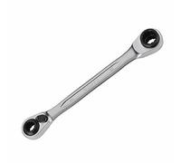 Bahco S4RM Twin Ended Reversible Ring Bi-Hex Ratchet Spanners, All Sizes & Sets