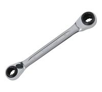 BAHCO S4RM Twin Ended Reversible Ring Bi-Hex Ratchet Spanners, All Sizes & Sets