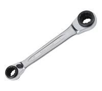 BAHCO S4RM Twin Ended Reversible Ring Bi-Hex Ratchet Spanners, All Sizes & Sets