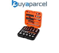 Bahco S51MC3H 3/8in Drive Standard & Deep Socket & 1/4in Bit Set 51 Piece BAHS51