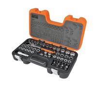 Bahco S530T 1/2in Drive Pass-Through Socket Set, 53 Piece