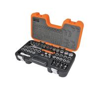 BAHCO S530T 1/2in Drive Pass-Through Socket Set Heavy Duty Professional 53PC