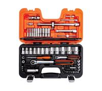 Bahco S560 1/4 & 1/2in Drive Socket Set, 56 Piece