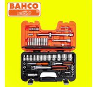 Bahco S560 1/4 & 1/2in Drive Socket Set, 56 Piece