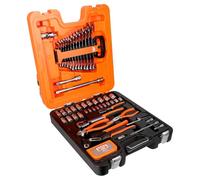 Bahco S81MIX 1/4 & 1/2in Drive Socket Spanner & Pliers | Set | 81 Piece
