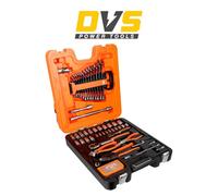 Bahco S81MIX Socket Spanner & Pliers Set Metric 1/4 & 1/2in Drive