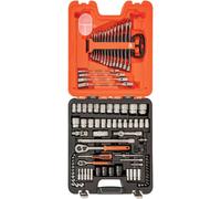 Bahco S87+7 94 Piece 1/4" & 1/2" Drive Metric Socket & Combi Spanner Set Kit