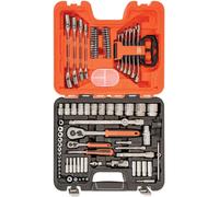 S910 Socket & Spanner Set of 92 Metric & AF 1.4 & 1.2in Drive