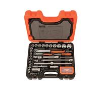 Bahco S95 1/4in & 1/2in Drive Socket & Mech Set 95pc Metric