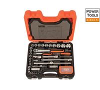 Bahco S95 S95 1/4In & 1/2In Drive Socket & Mech Set, 95 Piece