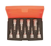 Bahco Socket Set S9HEX 1/2in Drive 9-Piece Metric