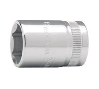 Bahco SB7400SM-10 6 Edge Socket Wrench Insert, Silver, 10 mm