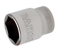 Bahco SB7800SM-22 1/2-Inch 6 Edge Socket Wrench Insert, Silver, 22 mm