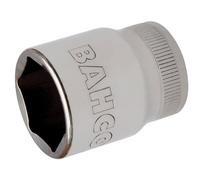 Bahco Socket Wrench Insert SB7800SM-27 - 1/2" Drive, 6-Edge, 27 mm, Silver