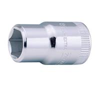 Bahco SB7800SM-9 1/2-Inch 6 Edge Socket Wrench Insert, Silver, 9 mm