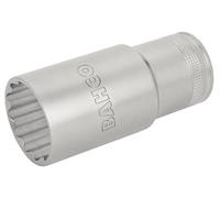 Bahco SB7805DM-32 12 Edge Socket Wrench Insert, Silver, 32 mm