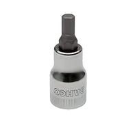 Bahco SB7809M-5-180 6 Edge Long Inside Screwdriver Socket, Silver, 5 mm 1/2-Inch