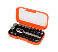 Bahco SBS13MC10.5 1/4in Drive Socket Set, 13 Piece