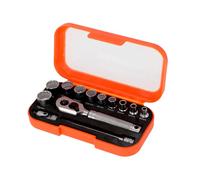 Bahco SBS13MC10.5 Sbs13Mc10.5 1/4In Drive Socket Set 13 Piece