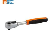 Bahco 6950QR 1/4" Drive Reversible Pear Head Quick Release Ratchet