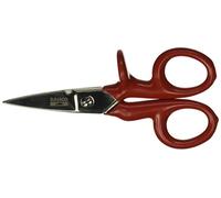 Bahco SC127V Electrician Scissor, Silver/Red, 130 mm