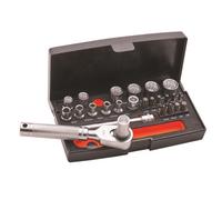 Bahco SL25 25 Piece 1/4" Drive Metric Socket & Bit Set (SL25-BLACK)