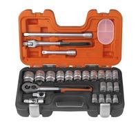 Bahco S240 1/2″ Drive 24 Piece Metric Socket Set 10 - 32mm