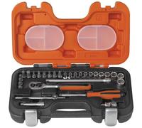 Bahco S290 29 Piece 1/4" Drive Socket and Socket Bit Set 1/4"