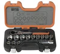 Bahco Socket Wrench Set 14-Piece High-Performance Steel