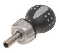 Bahco Stubby Micro Ratchet 1/4" Hex Screwdriver With Magnetic Bit Holder,808050S