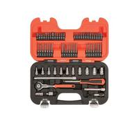 Bahco Sw65 65 Piece Swivel Ratchet Socket Set 1/4" Metric Drive Bahsw65