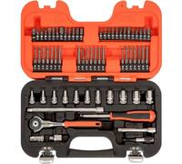 Bahco SW65 Swivel Socket Set of 65 Metric 1/4in Drive